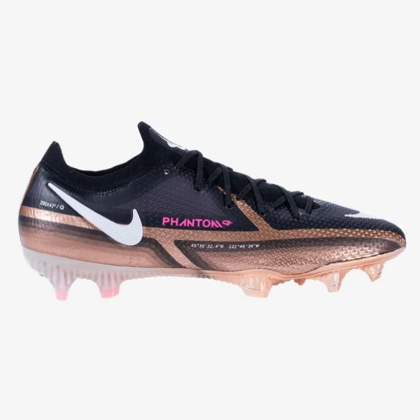 Nike Phantom Gt2 Elite Q FG -  Metallic Copper/White/Black Men's Footwear Closeout Mens 7.5 Metallic Copper/White/Black - Third Coast Soccer
