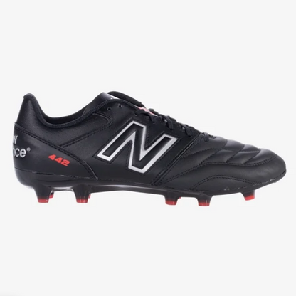 NB 442 V2 Team FG - Black/White Men's Footwear Closeout - Third Coast Soccer