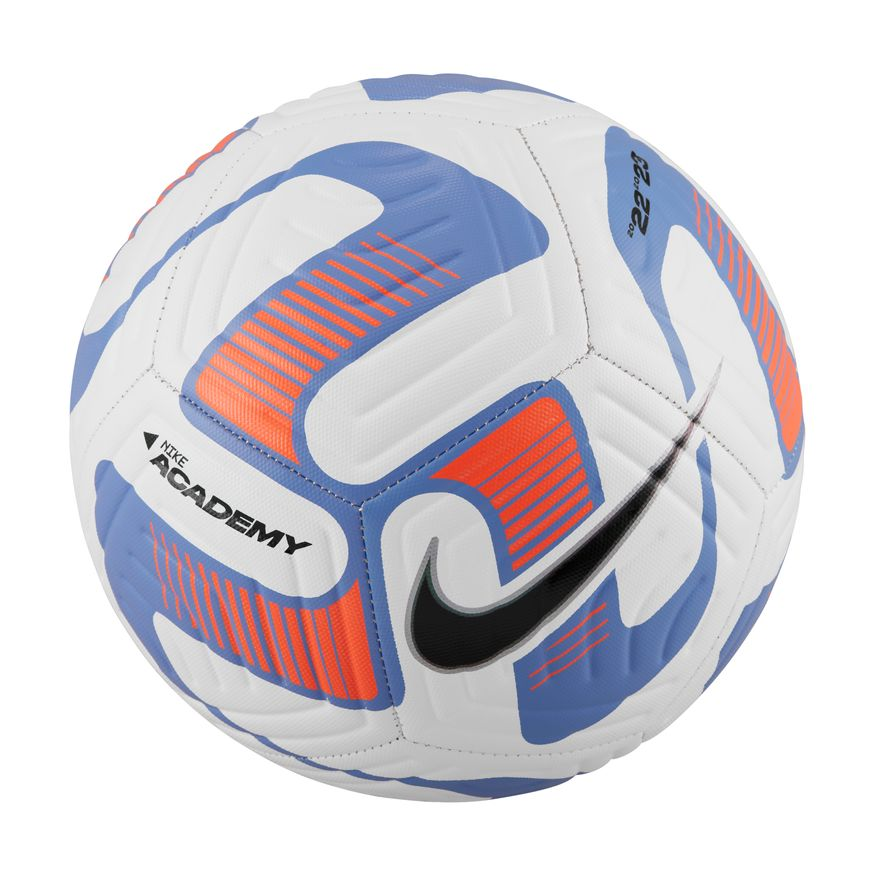 Nike Pitch Ball - White/Total Orange/Black Equipment White/Total Orange/Black Size 5 - Third Coast Soccer