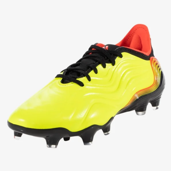 adidas Copa Sense.1 FG - Solar Yellow/Black/Solar Red Mens Footwear Mens 8.5 Solar Yellow/Solar Red/Black - Third Coast Soccer