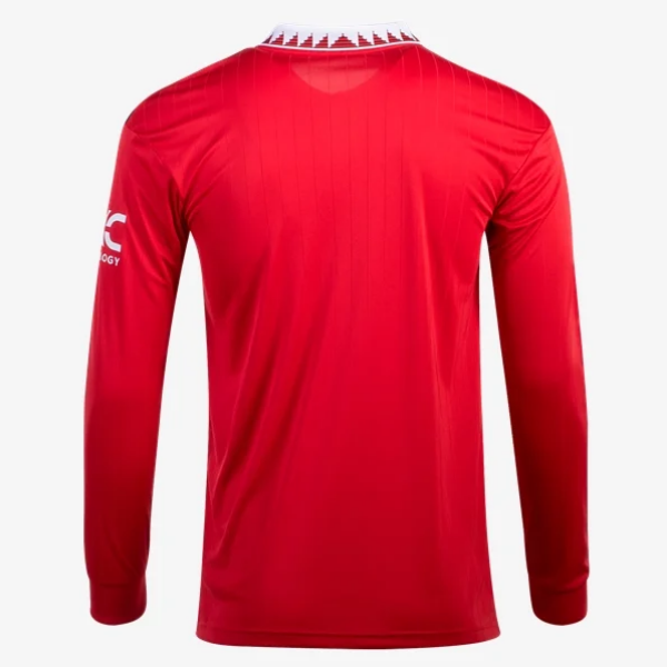adidas Manchester United Home LS Jersey 22/23 Club Replica Closeout   - Third Coast Soccer