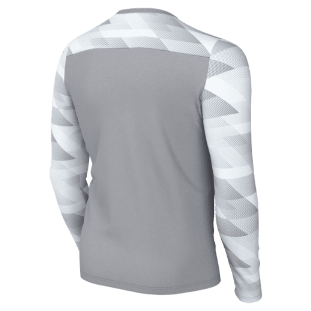 Nike Youth Park IV Gk LS Jersey - Wolf Grey/White/Black Goalkeeper Youth Small Wolf Grey/Black - Third Coast Soccer