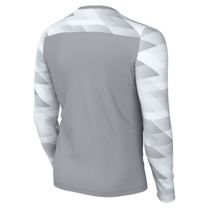 Nike Youth Park IV Gk LS Jersey - Wolf Grey/White/Black Goalkeeper Youth Small Wolf Grey/Black - Third Coast Soccer