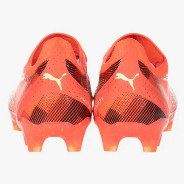 Puma Ultra Ultimate FG - Fiery Coral/Fizzy Light/Puma Black Men's Footwear Closeout   - Third Coast Soccer
