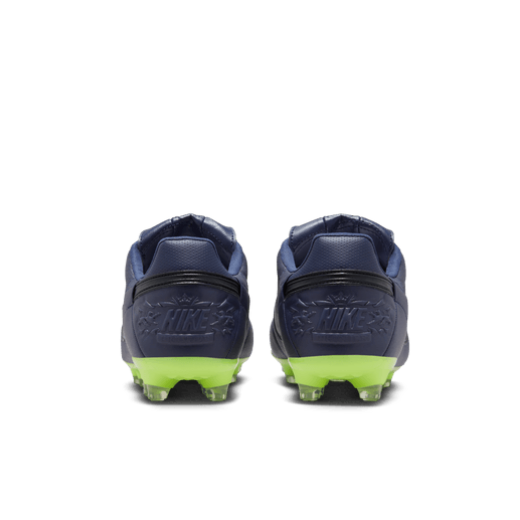 Nike Premier 3 FG - Blackened Blue/Black/Volt Men's Footwear Closeout Mens 11 Blackened Blue/Black/Volt - Third Coast Soccer
