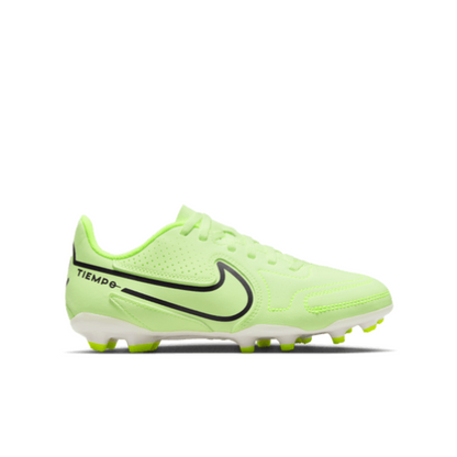 Nike Junior Tiempo Legend 9 Club MG - Barely Volt/Summit White Youth Footwear   - Third Coast Soccer