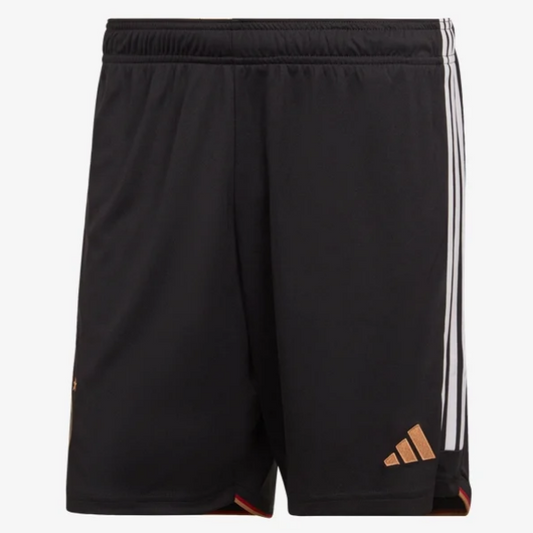 adidas Germany Home Short 2022 International Replica Closeout Mens Small Black - Third Coast Soccer