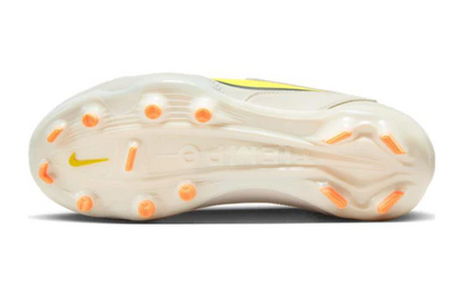 Nike Tiempo Legend 9 Academy FG - Phantom/Yellow Strike/Sunset Glow Men's Footwear Closeout   - Third Coast Soccer