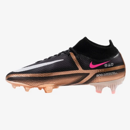 Nike Phantom GT2 Elite Q Dynamic Fit FG - Metallic Copper/White/Black Men's Footwear Closeout   - Third Coast Soccer