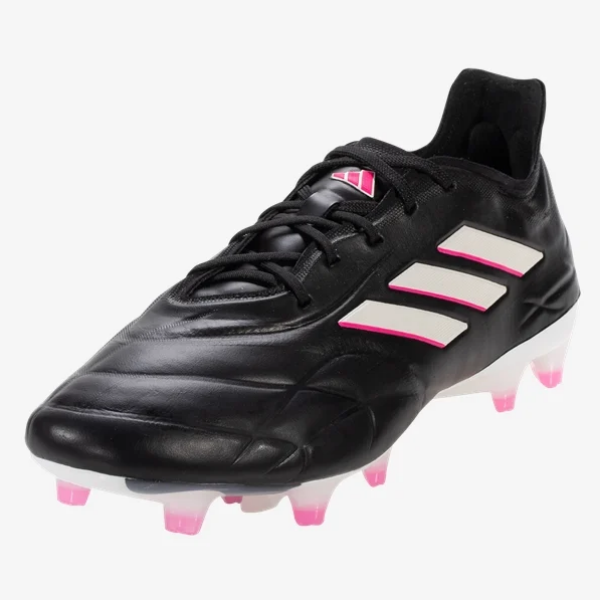 adidas Copa Pure.1 FG - Black/White/Shock Pink Men's Footwear Closeout Black/White/Shock Pink Mens 6.5 - Third Coast Soccer