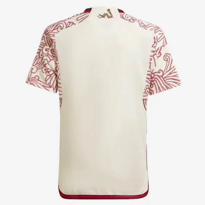 adidas Youth Mexico Away Jersey 2022 International Replica Closeout   - Third Coast Soccer