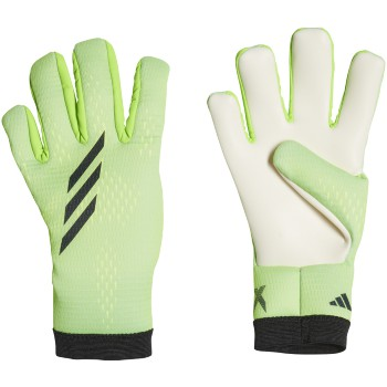 adidas X Junior Training Goalkeeper Glove - Solar Green Goalkeeper Solar Green/Black/Solar Yellow Size 7 - Third Coast Soccer