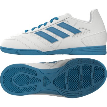 adidas Junior Super Sala 2 - White/Solar Red/Team Royal Blue Youth Footwear Closeout - Third Coast Soccer