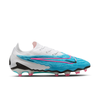 Nike Gripknit Phantom GX Elite FG - Baltic Blue/Pink Blast/White Mens Footwear   - Third Coast Soccer