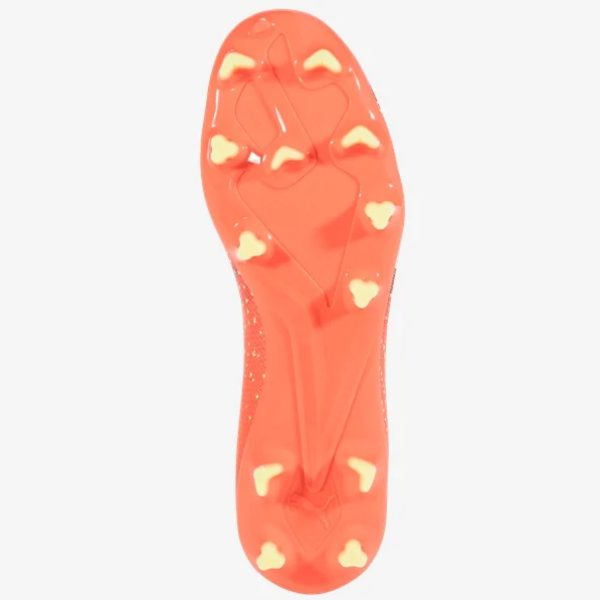 Puma Ultra Match Laceless FG - Fiery Coral/Fizzy Light/Puma Black Mens Footwear Mens 9.5 Orange - Third Coast Soccer