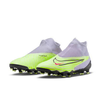 Nike Phantom GX Pro Dynamic Fit FG - Barely Volt/Gridiron Mens Footwear Barely Volt/Gridiron/Grape Mens 6.5 - Third Coast Soccer