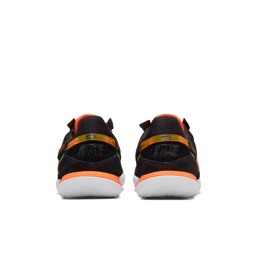 Nike Street Gato - Black/Total Orange/Volt Men's Footwear Closeout   - Third Coast Soccer