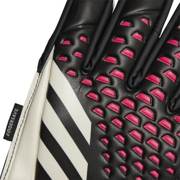 adidas Predator Match Fs Gk Glove Jr - Black/White/Shock Pink Equipment   - Third Coast Soccer
