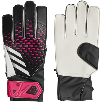 adidas Junior Predator Training GK Glove - Black/White/Shock Pink Gloves Size 7 Black/White/Team Shock Pink - Third Coast Soccer