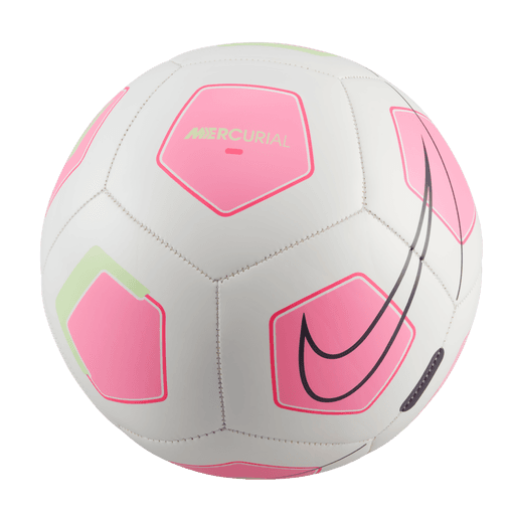 Nike Mercurial Fade Ball - White/Pink Spell/Barely Volt Balls Size 3 White/Pink Spell/Barely Volt - Third Coast Soccer