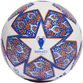 adidas UCL League Istanbul Ball Balls White/Team Royal/Solar Orange Size 5 - Third Coast Soccer