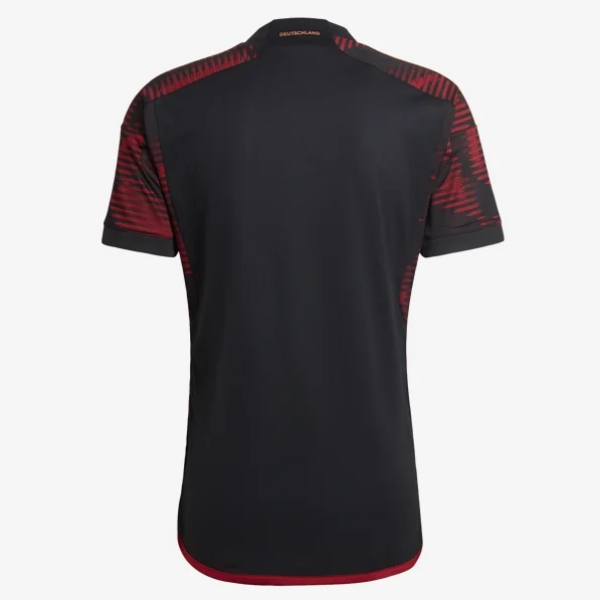 adidas Germany Away Jersey 2022 International Replica Closeout Black/White Mens Medium - Third Coast Soccer