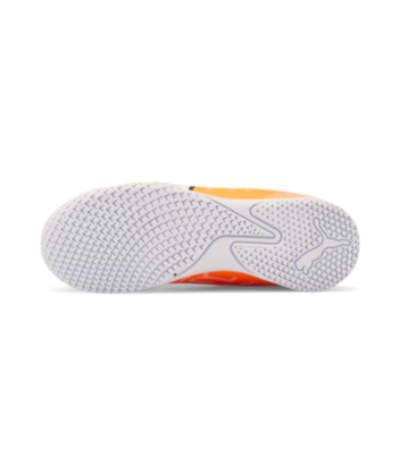 Puma Ultra Play It Jr - Ultra Orange/White Youth Footwear Closeout Youth 2 Ultra Orange/Puma White/Blue G - Third Coast Soccer