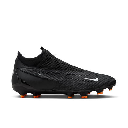 Nike Phantom GX Academy Dynamic Fit FG - Black/White/Smoke Grey Men's Footwear Closeout   - Third Coast Soccer