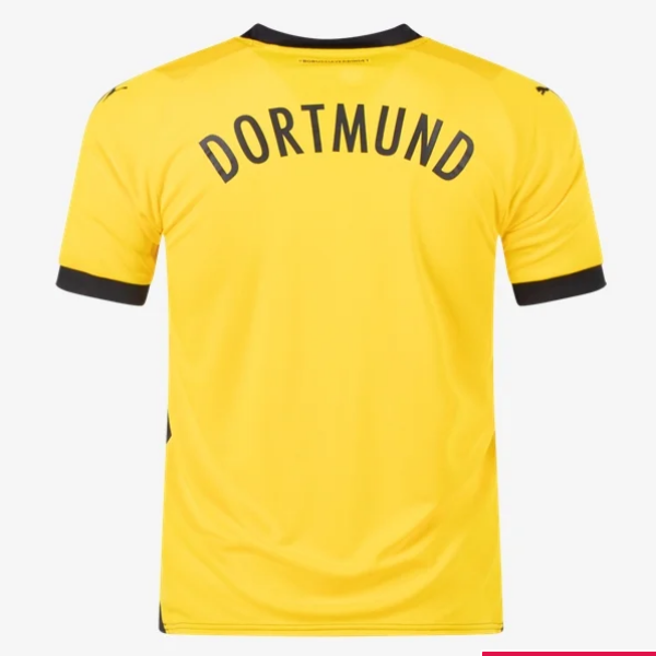Puma Borussia Dortmund Home Jersey 23/24 Club Replica Cyber Yellow/Puma Black Mens Medium - Third Coast Soccer