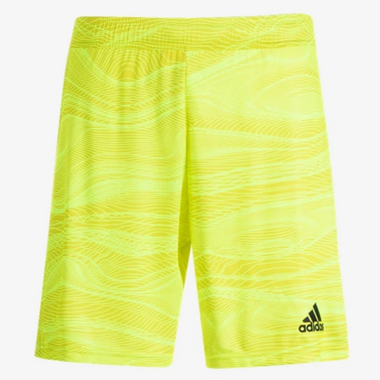 adidas Condivo 21 Goalkeeper Short - Acid Yellow/Black Shorts Acid Yellow/Black Mens Small - Third Coast Soccer