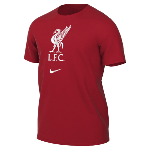 Nike Liverpool FC Crest Tee - Gym Red Club Replica Closeout Gym Red Mens Small - Third Coast Soccer