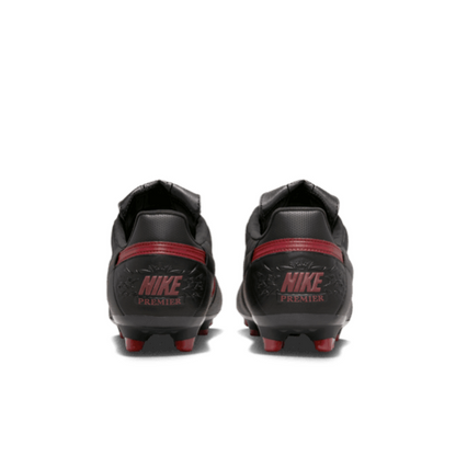 Nike Premier 3 FG - Black/Team Red Men's Footwear Closeout   - Third Coast Soccer