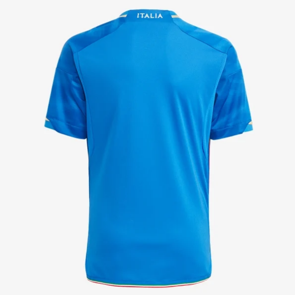 Adidas Youth Italy Home Jersey 2023 International Replica Youth Small Blue - Third Coast Soccer