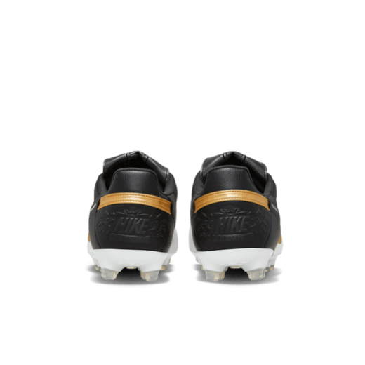 Nike Premier 3 FG - White/Metallic Gold/Black Men's Footwear Closeout Mens 8 White/Metallic Gold/Black - Third Coast Soccer