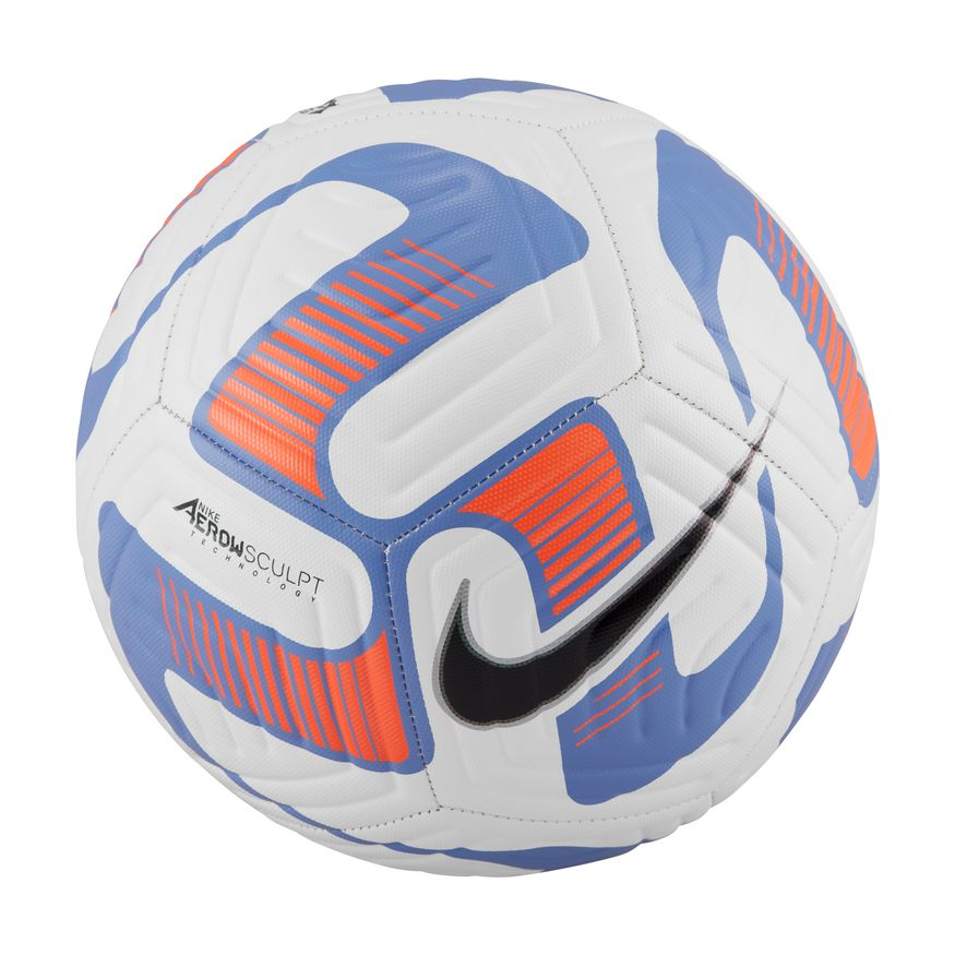 Nike Pitch Ball - White/Total Orange/Black Equipment White/Total Orange/Black Size 4 - Third Coast Soccer