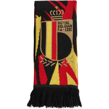 Adidas Belgium Rbfa Scarf Scarf   - Third Coast Soccer