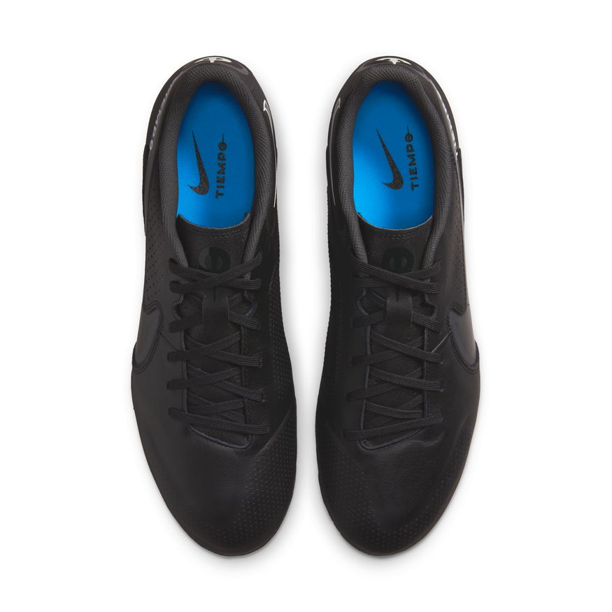 Nike Tiempo Legend 9 Academy FG - Black/Dark Grey/White Mens Footwear   - Third Coast Soccer