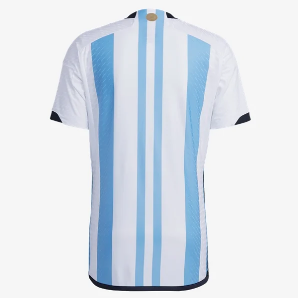 Adidas Argentina Authentic Home Jersey 2022 International Replica Mens Medium White/Light Blue - Third Coast Soccer