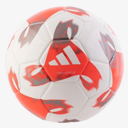 adidas Tiro League Sala Futsal Ball - White/Red/Iron Balls   - Third Coast Soccer