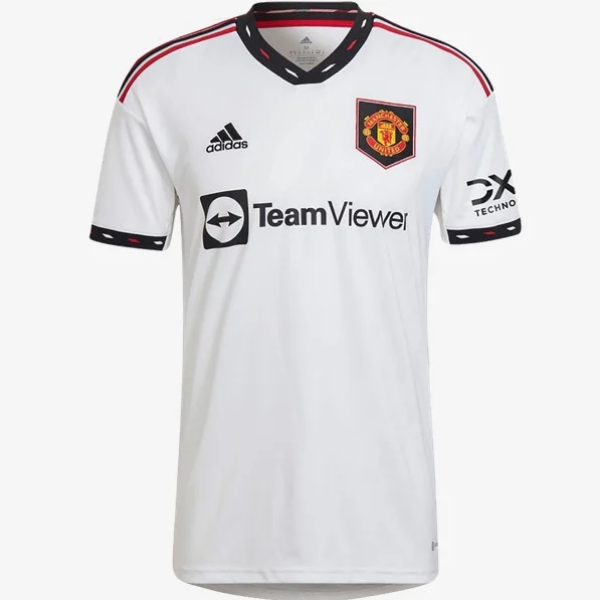 Adidas Manchester United Away Jersey 22/23 Club Replica Mens Small White - Third Coast Soccer