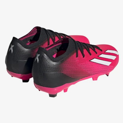 adidas Junior X Speedportal.1 FG - Shock Pink/White/Black Youth Firm Ground   - Third Coast Soccer