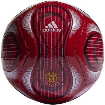 adidas Manchester United Club Ball Club Replica Size 5 Real Red/Black/White/Yellow - Third Coast Soccer