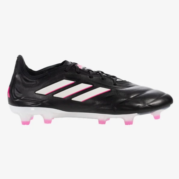 adidas Copa Pure.1 FG - Black/White/Shock Pink Men's Footwear Closeout   - Third Coast Soccer