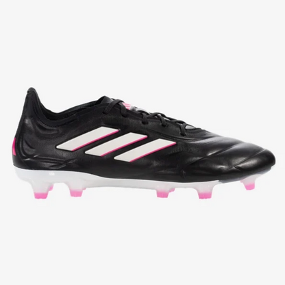 adidas Copa Pure.1 FG - Black/White/Shock Pink Men's Footwear Closeout   - Third Coast Soccer
