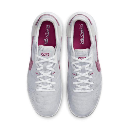Nike Streetgato - Grey Fog/Rosewood Mens Footwear Mens 8 Grey Fog/Rosewood/White/Glacie - Third Coast Soccer