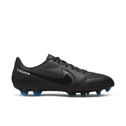 Nike Tiempo Legend 9 Academy FG - Black/Dark Grey/White Mens Footwear   - Third Coast Soccer