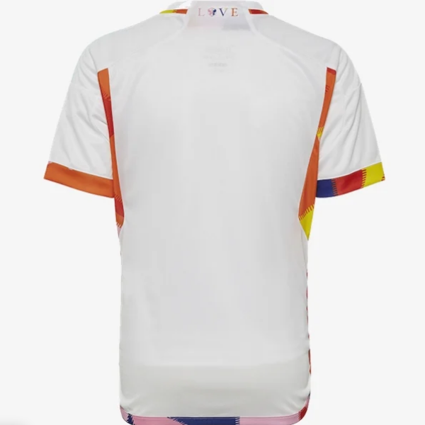 adidas Youth Belgium Away Jersey 22 International Replica Closeout White Youth Medium - Third Coast Soccer