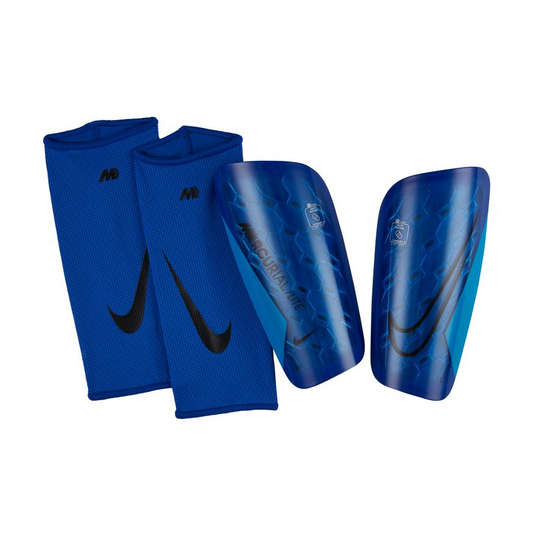 Nike Mercurial Lite Shin Guard - Baltic Blue/Photo Blue Adult Shinguards Small Baltic Blue/Photo Blue/Bla - Third Coast Soccer