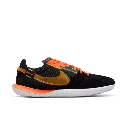 Nike Street Gato - Black/Total Orange/Volt Men's Footwear Closeout   - Third Coast Soccer
