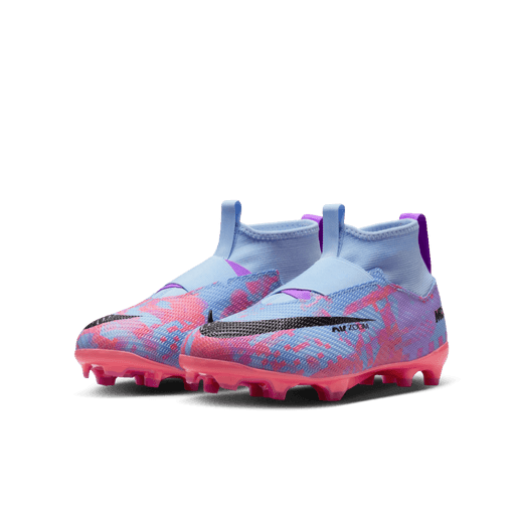 Nike Junior Zoom Superfly 9 Pro FG - Cobalt Bliss/Black/Fuschia Youth Firm Ground Cobalt Bliss/Black/Fuchsia Youth 1 - Third Coast Soccer